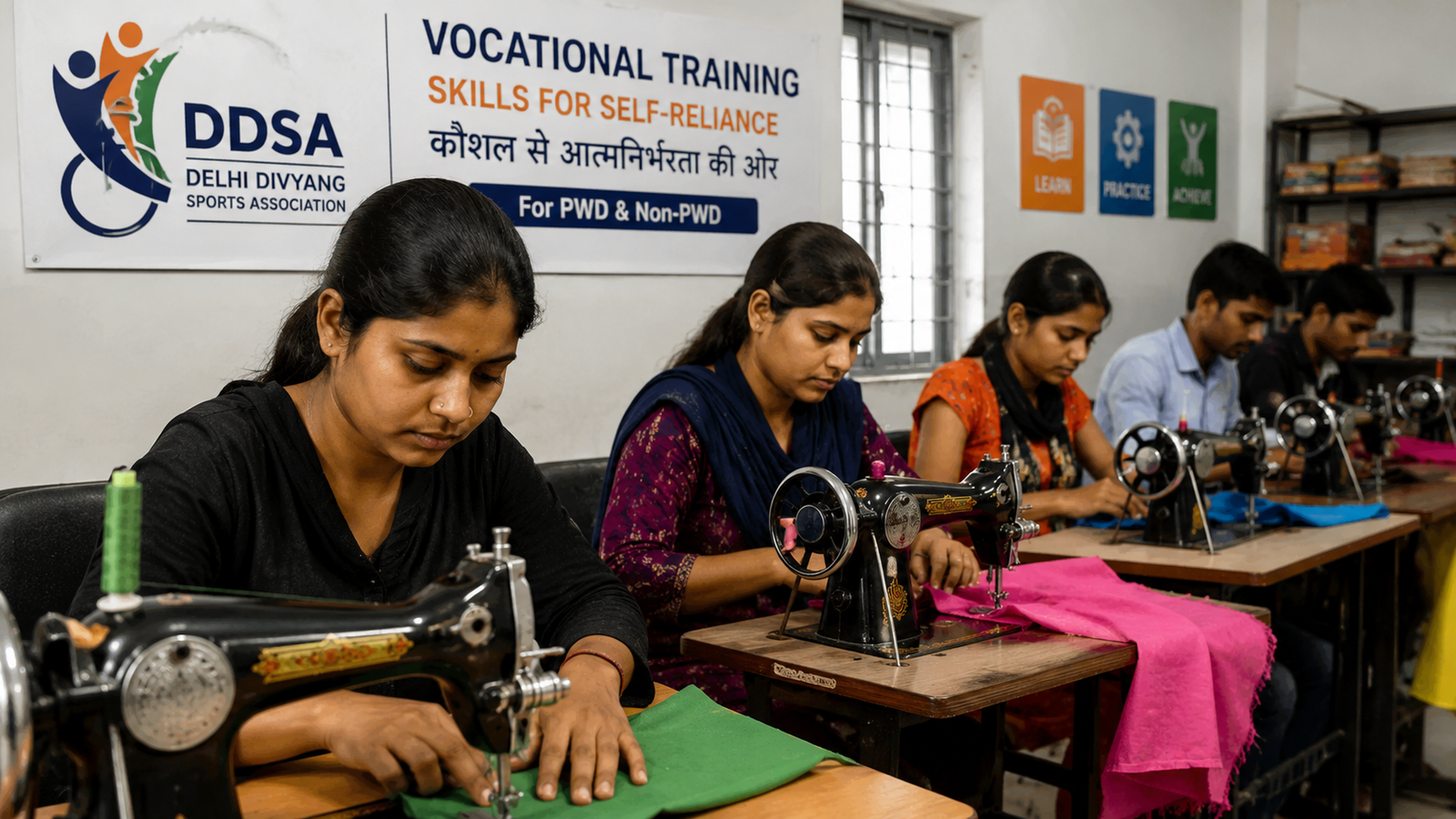 DDSA Inclusive Vocational Skill Training Session
